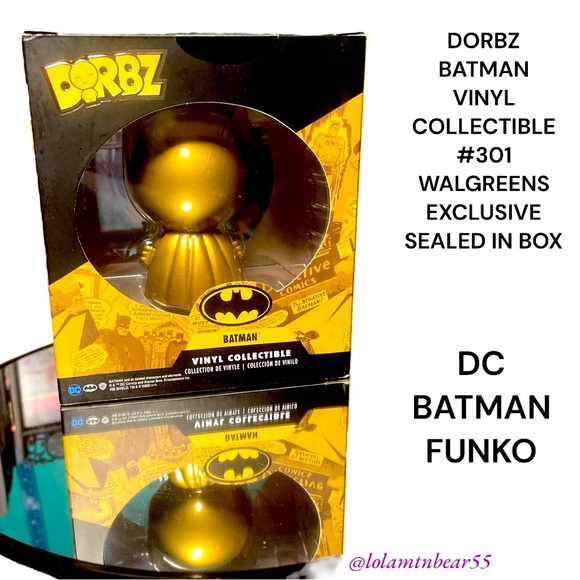 NEW IN SEALED BOX FUNKO DC BATMAN VINYL COLLECTIBLE #301 WALGREENS EXCLUSIVE - Picture 6 of 16